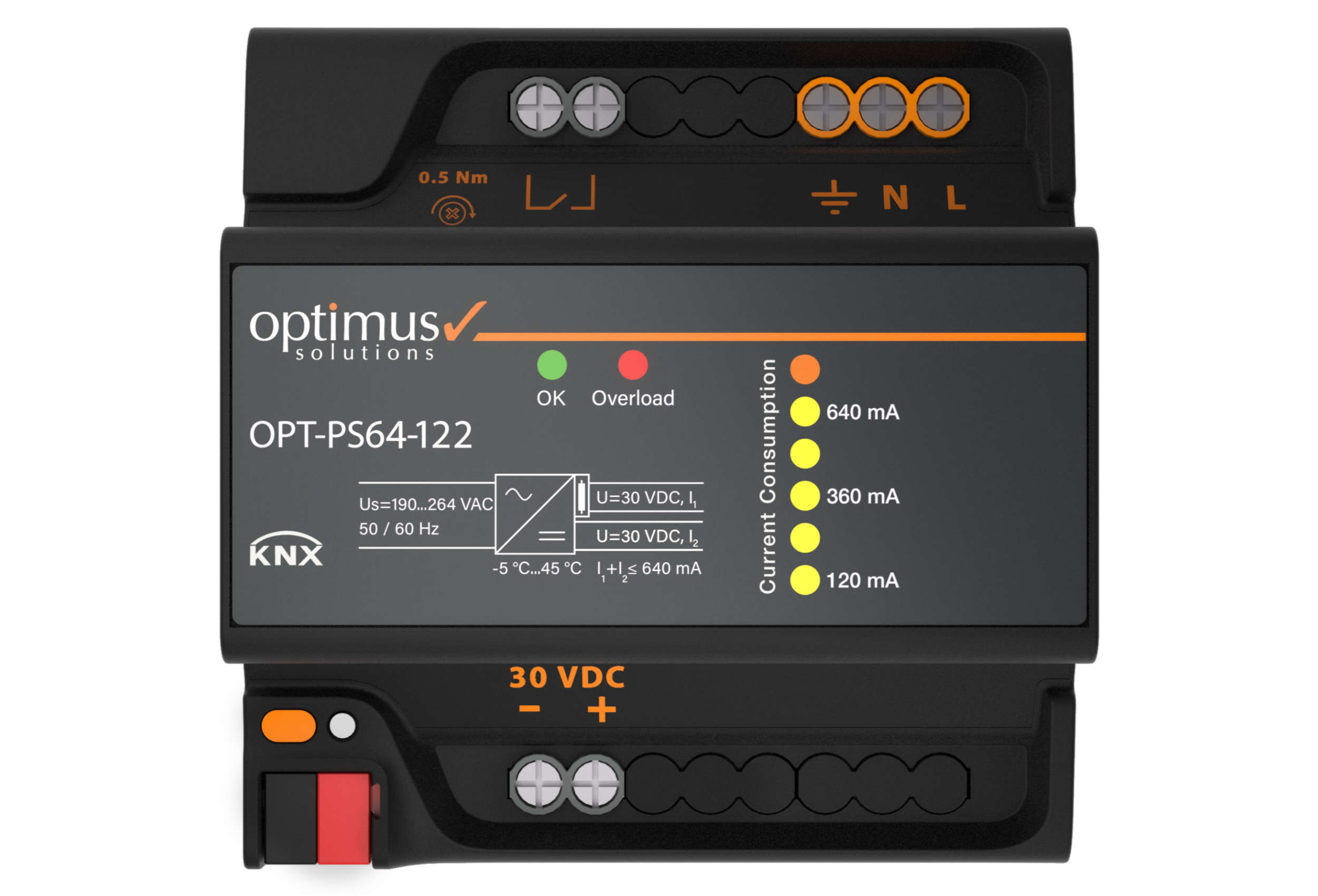 Блок питания шины KNX OPT-PS64-122