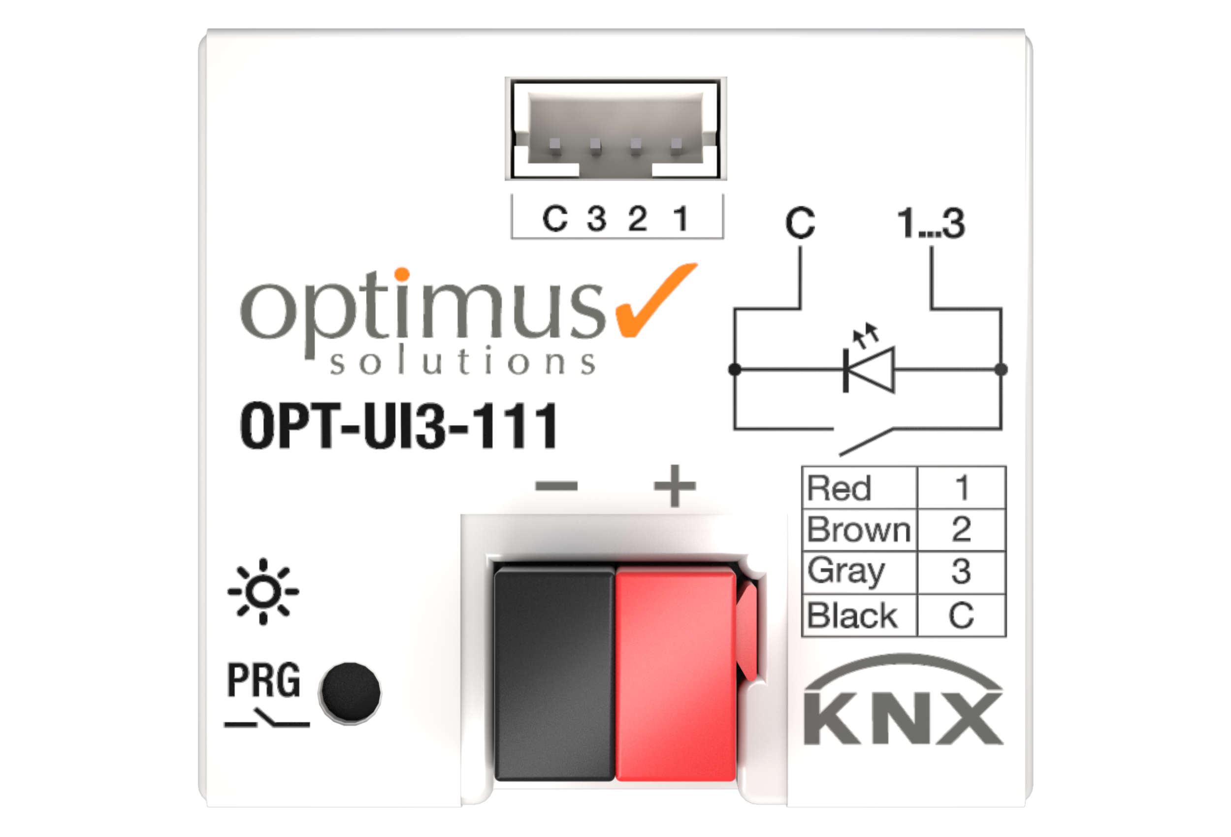 3-канальный универсальный интерфейсный моудль Optimus OPT-UI3-111