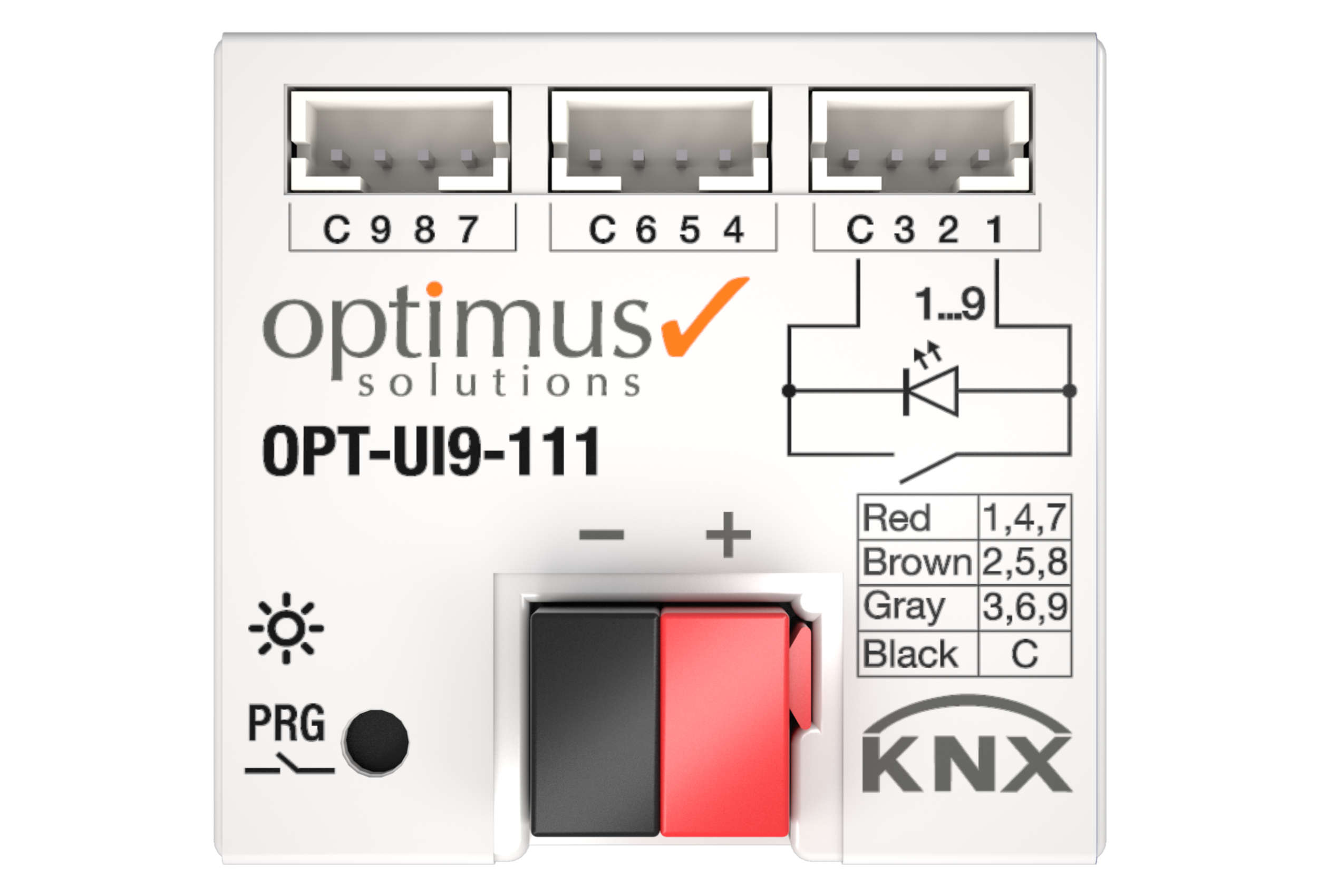 9-канальный универсальный интерфейсный модуль Optimus OPT-UI9-111